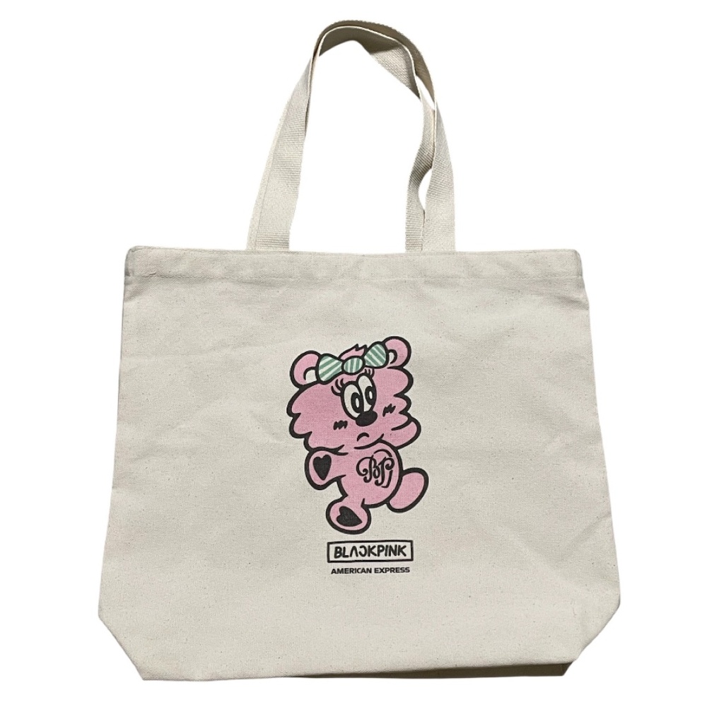 Black Pink X American Express Canvas Tote Bag